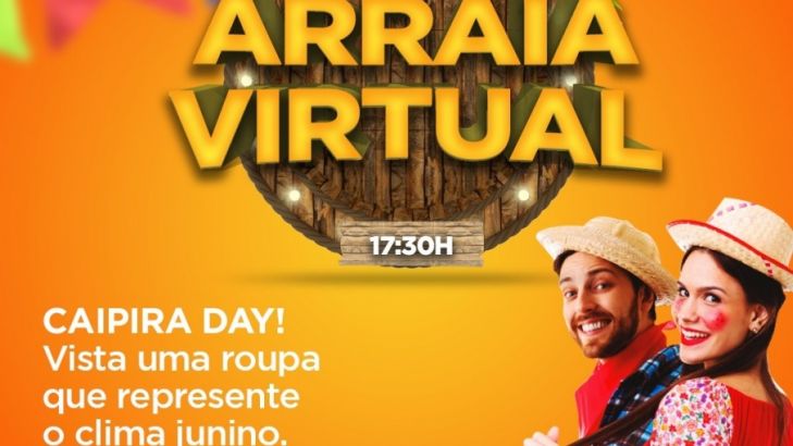 A confraternização NewM com tema festa Junina acontece esta sexta 02/07/2021