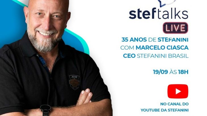 STEF TALKS LIVE 35 anos de Stefanini com Marcelo Ciasca